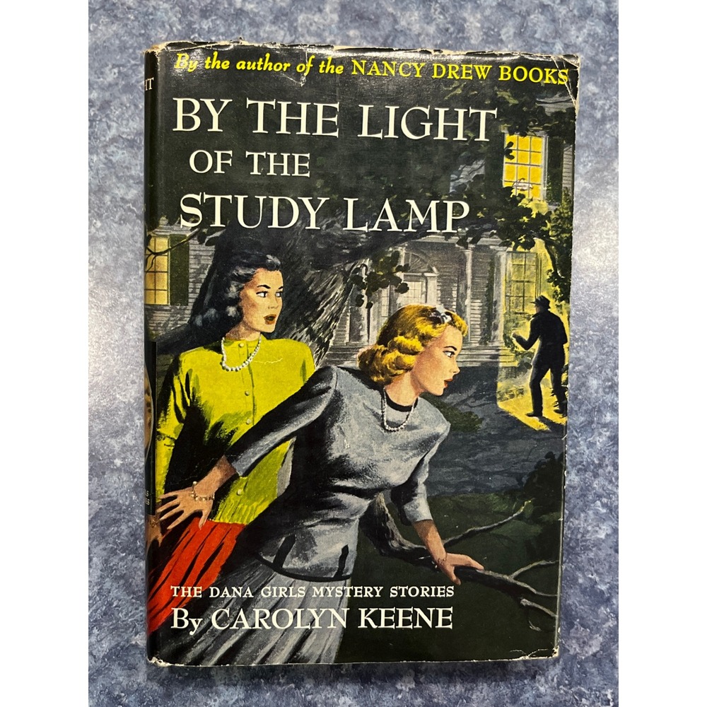 By the Light of the Study Lamp Dana Girls Mystery Carolyn Keene Grosset Dunlap